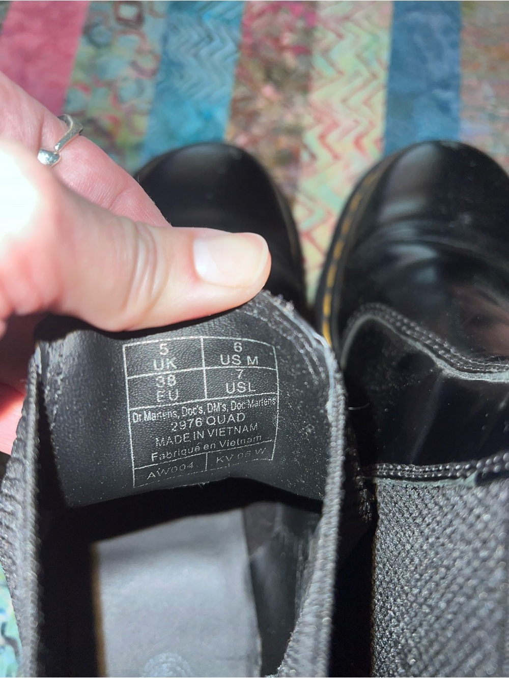 Dr. Martens 2976 Chelsea Black Platform Boot - Picture 3 of 5